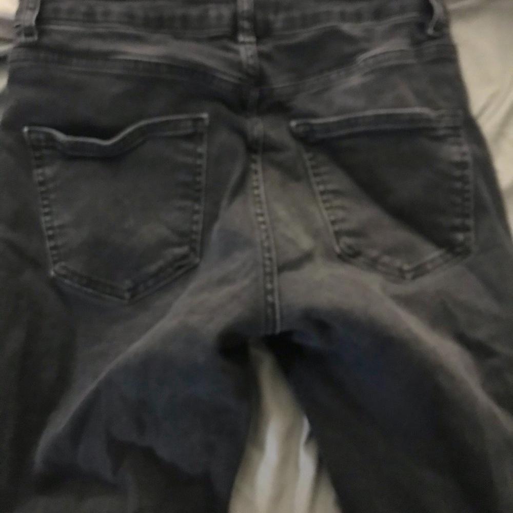 Topshop ripped skinny jeans